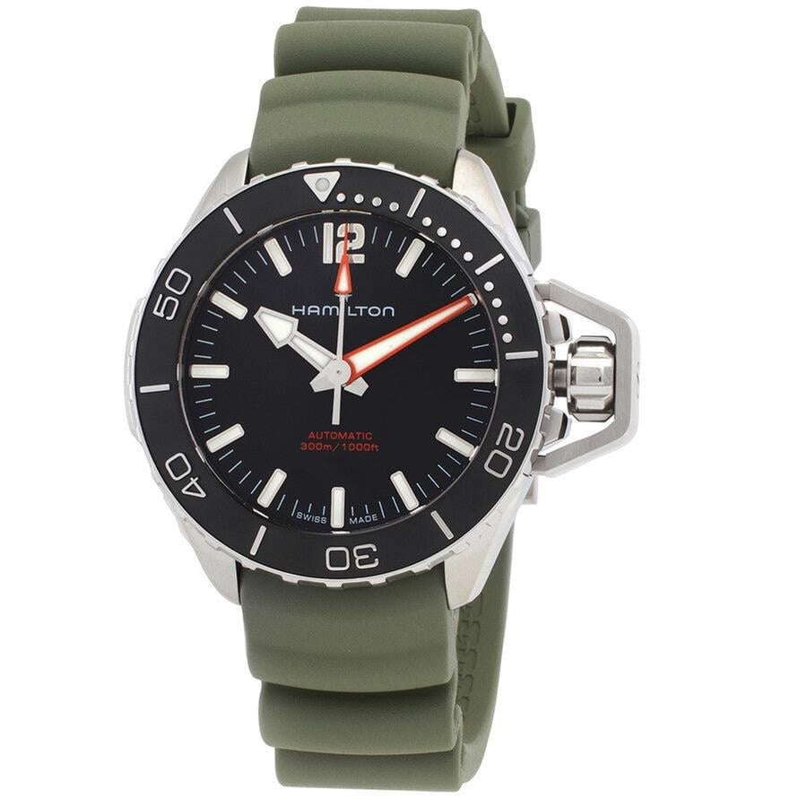Hamilton Men's Khaki Navy Frogman 41mm Automatic Watch H77455331