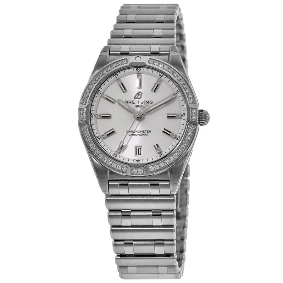 Breitling Chronomat Quartz 32 Diamond Dial & Women's Watch A77310591A1A1