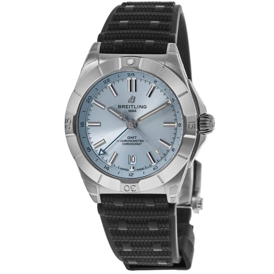 Breitling Chronomat Automatic GMT 40 Blue Dial Men's Watch P32398101C1S2