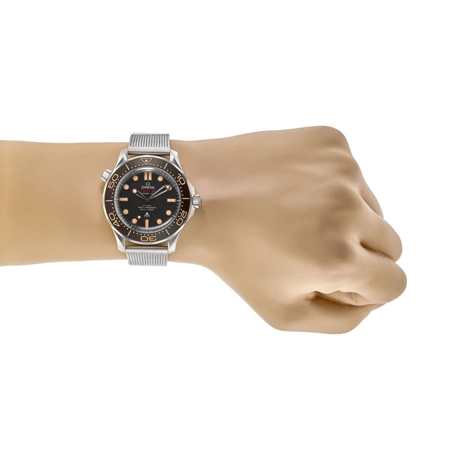Omega Seamaster Diver 300m James Bond 007 Edition "No Time To Die" Titanium Men's Watch 210.90.42.20.01.001