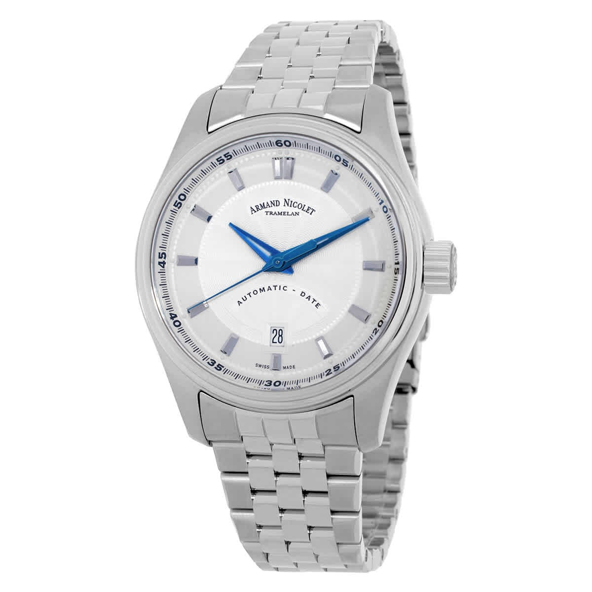 Armand Nicolet MH2 Automatic Silver Dial Men's Watch A640A-AG-BMA22640A