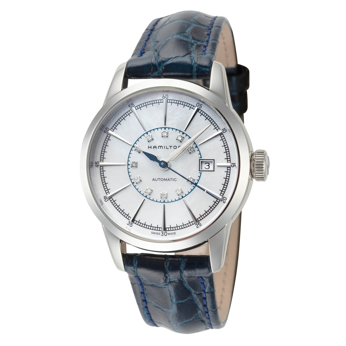 Hamilton Women's Railroad 32mm Automatic Watch Date H40405691