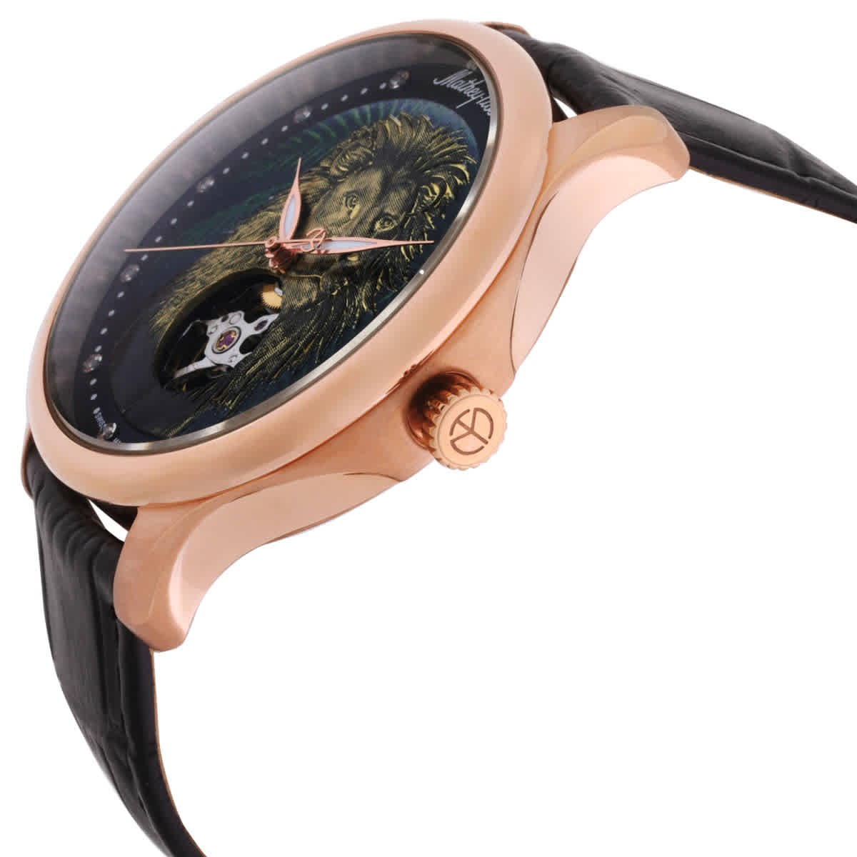 Mathey-Tissot Edmond Auto Handcrafted Multi-Color Dial Men's Watch MC1886PLIO