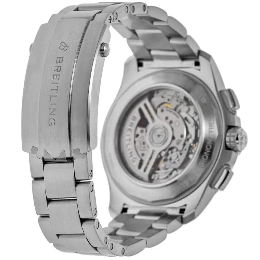 Breitling Avenger B01 Chronograph 44 Green Dial Men's Watch AB0147101L1A1