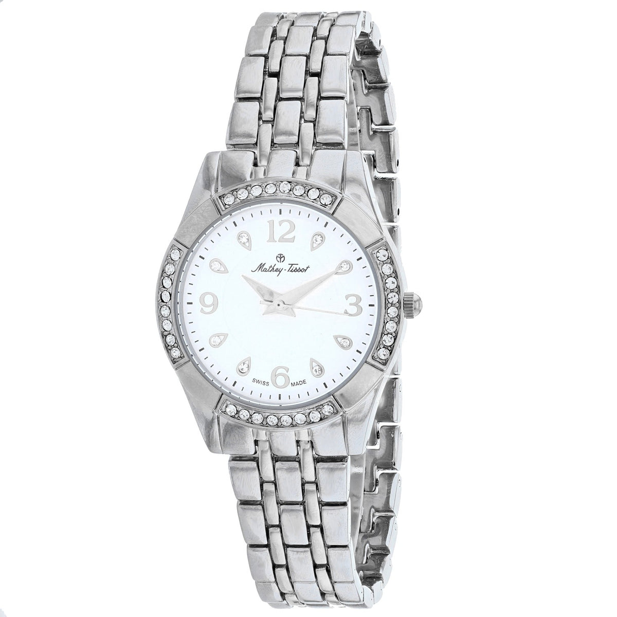 Mathey Tissot Women's Fleury 2568 White Dial Watch - D2568AI