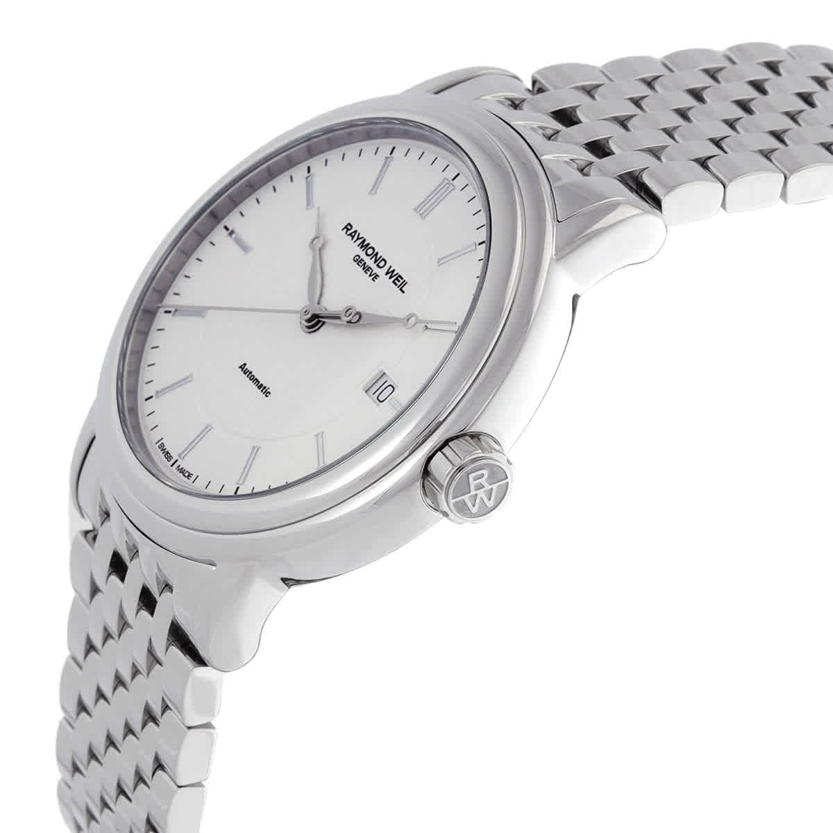 Raymond Weil Maestro Automatic White Dial Men's Watch 2837-ST-30001