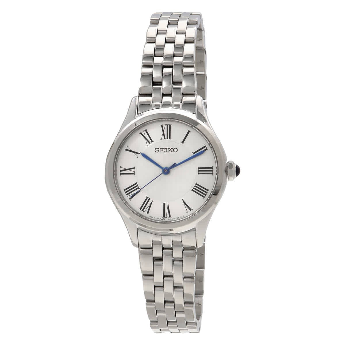 Seiko Classic Quartz White Dial Ladies Watch SUR609P1