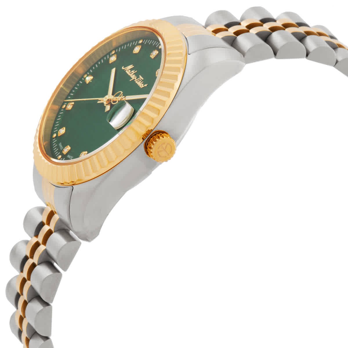 Mathey-Tissot D807BV Mathy III Green Dial 34 mm Women's Watch New