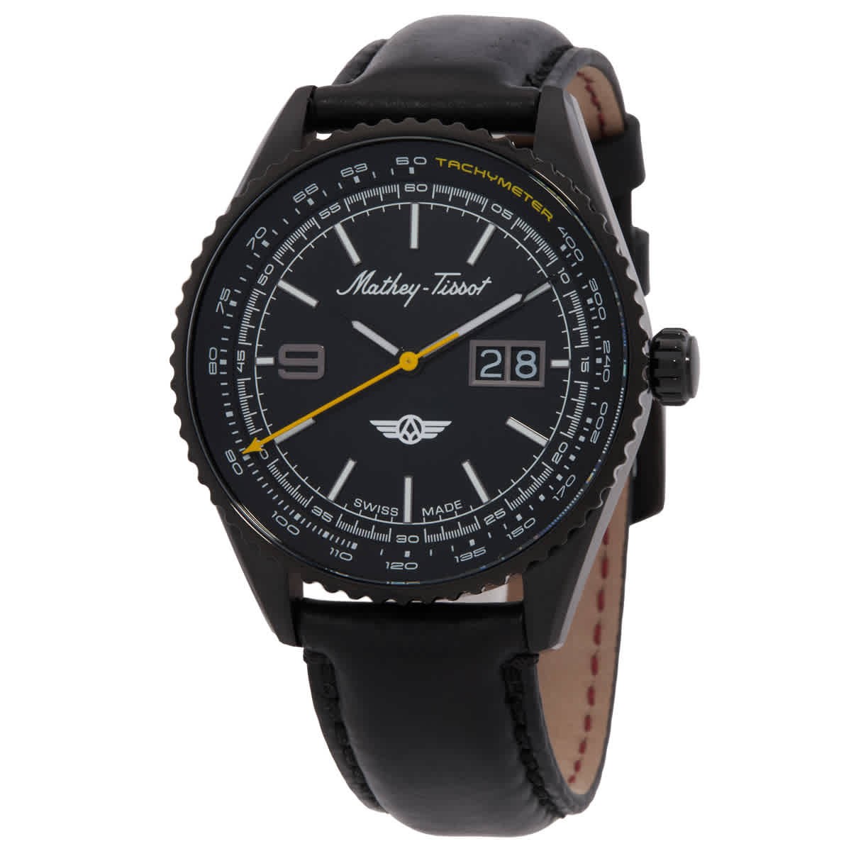 Mathey-Tissot Atlas Quartz Black Dial Men's Watch MTWG9001102