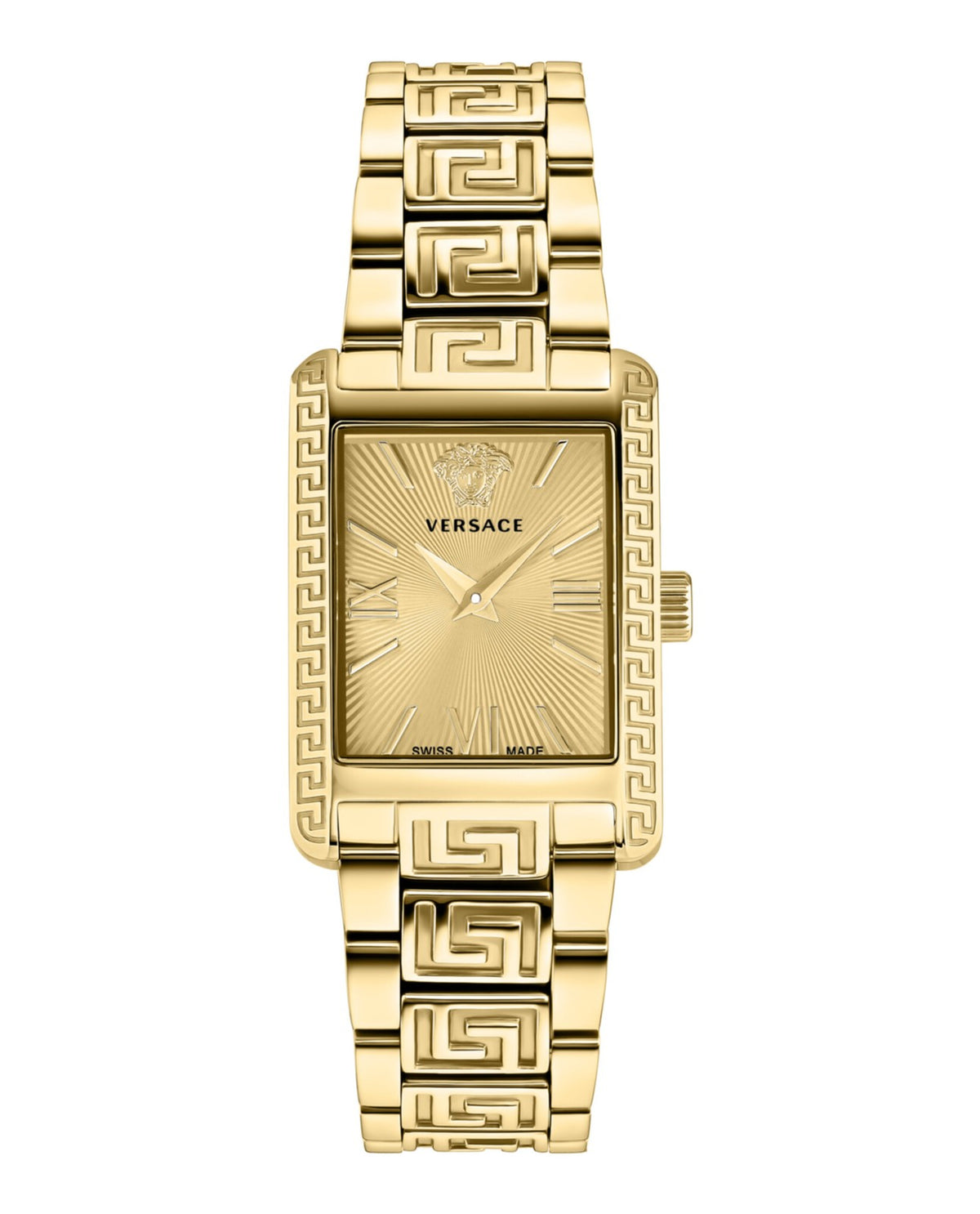 Versace Womens Gold 23mm Bracelet Fashion Watch VE1C01324-GOLD1-OS
