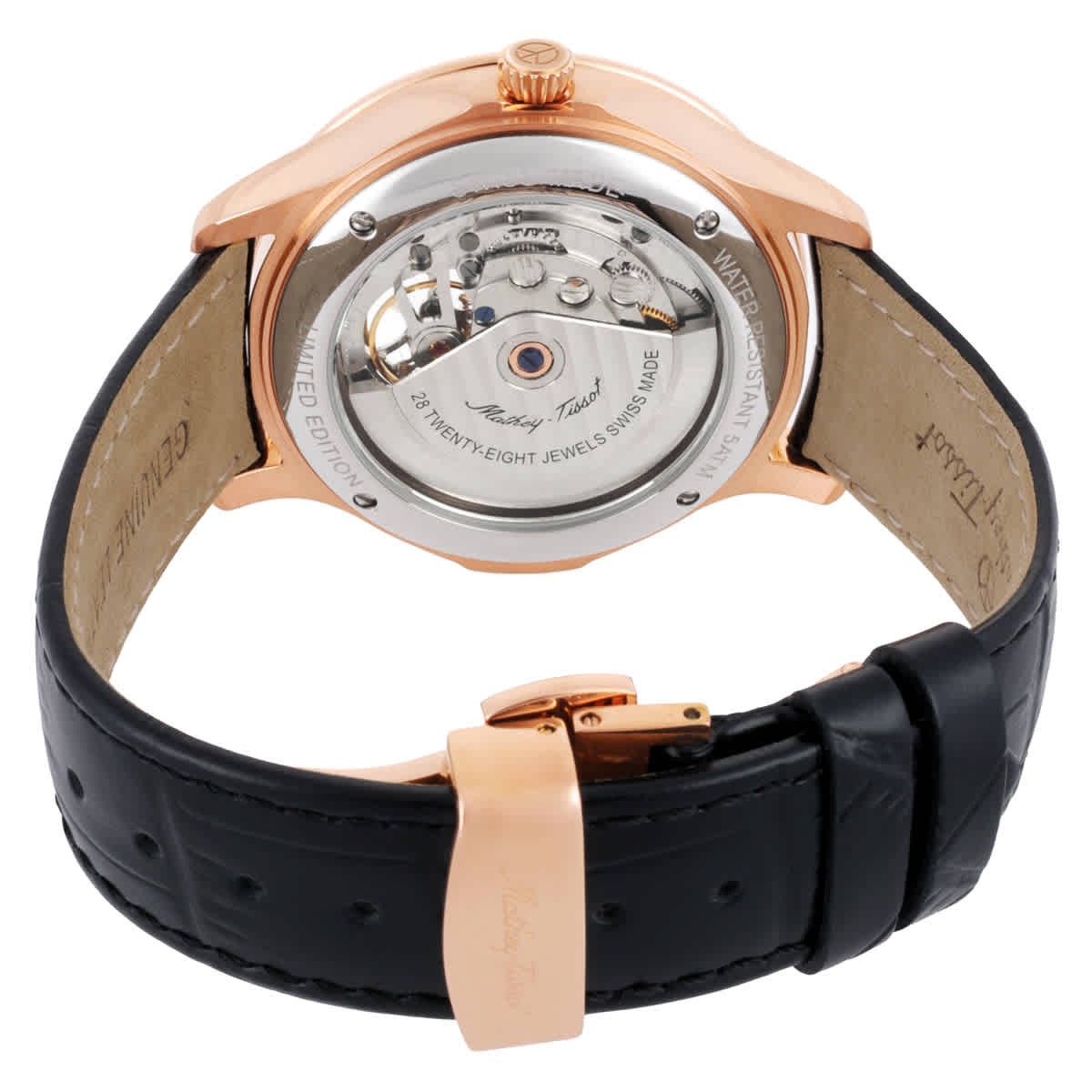Mathey-Tissot Edmond Auto Handcrafted Multi-Color Dial Men's Watch MC1886PLEO