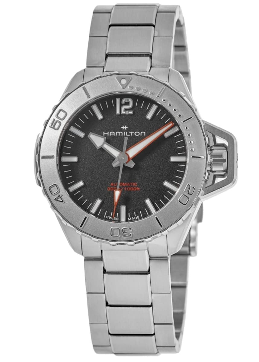 Hamilton Men's Khaki Navy Frogman 46mm Automatic Watch H77815130