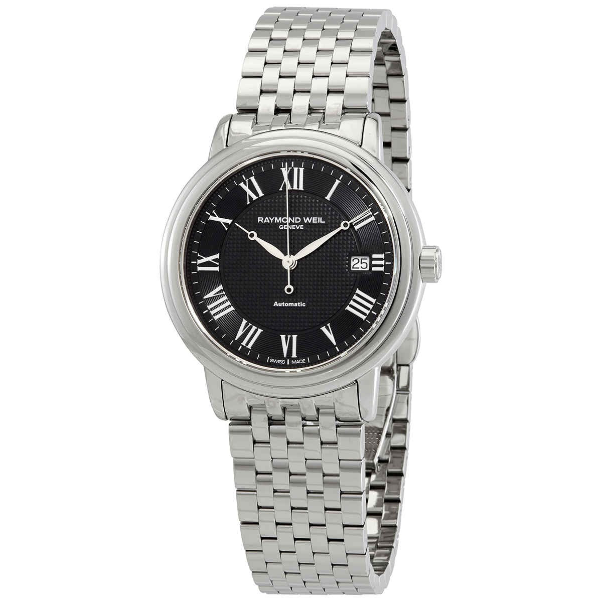Raymond Weil Maestro Automatic Black Dial Men's Watch 2837-ST-00208