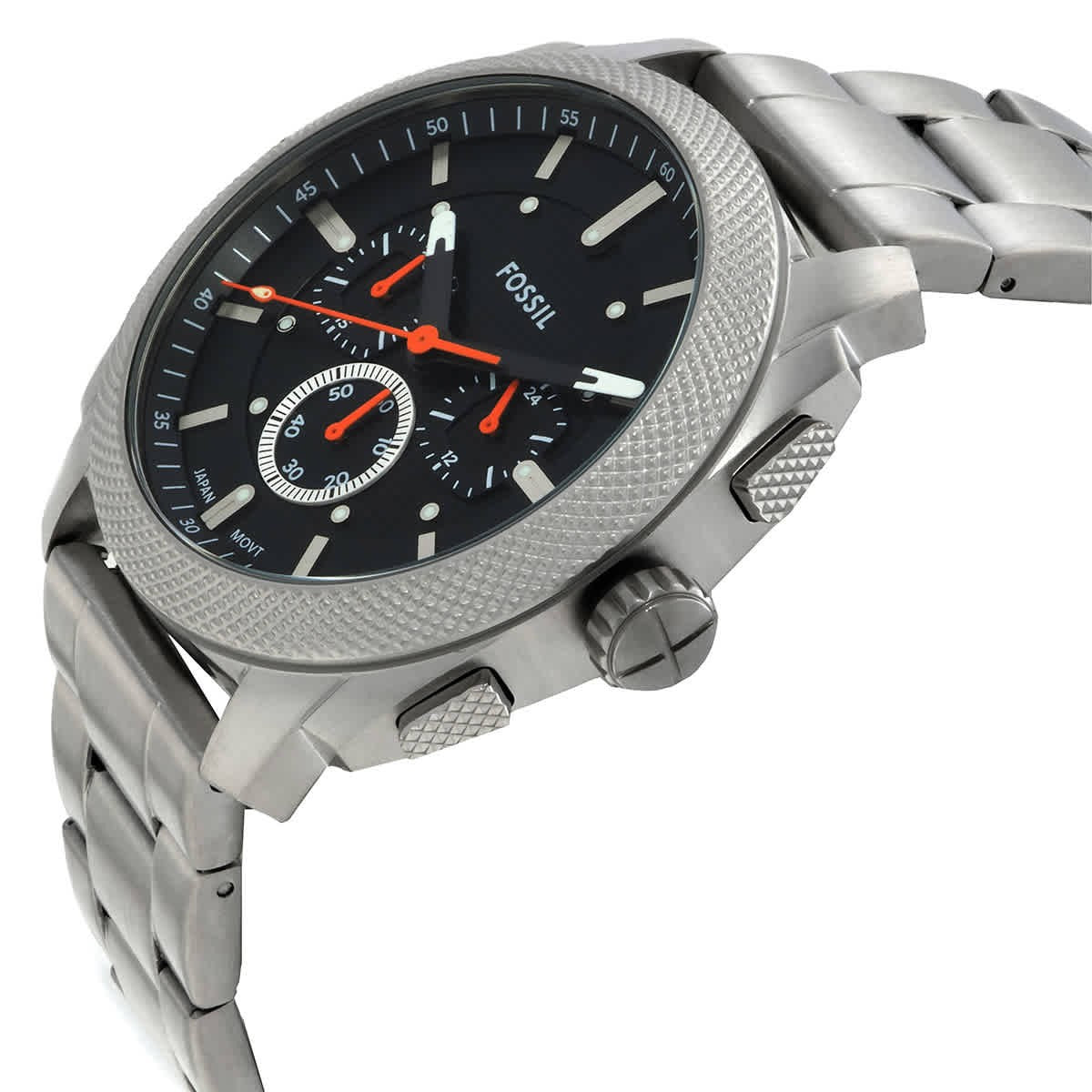 Fossil Machine Chronograph Quartz Black Dial Men's Watch FS6095