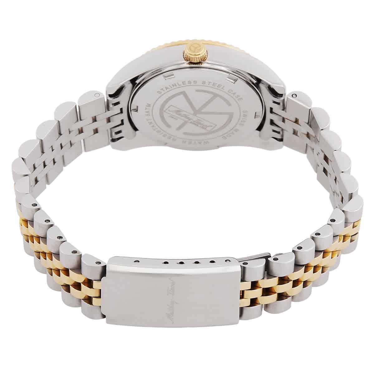 Mathey-Tissot Mathy III Roman Quartz White Dial Ladies Watch D810BBR