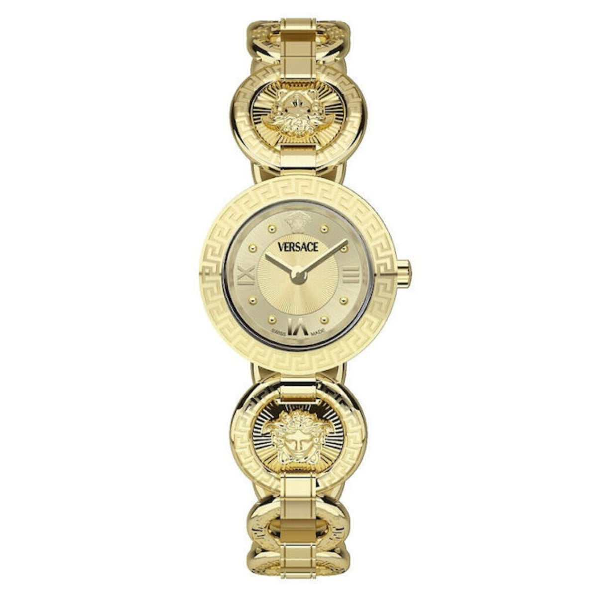 Versace Women's Greca Gold Dial Watch - VEWCA0524