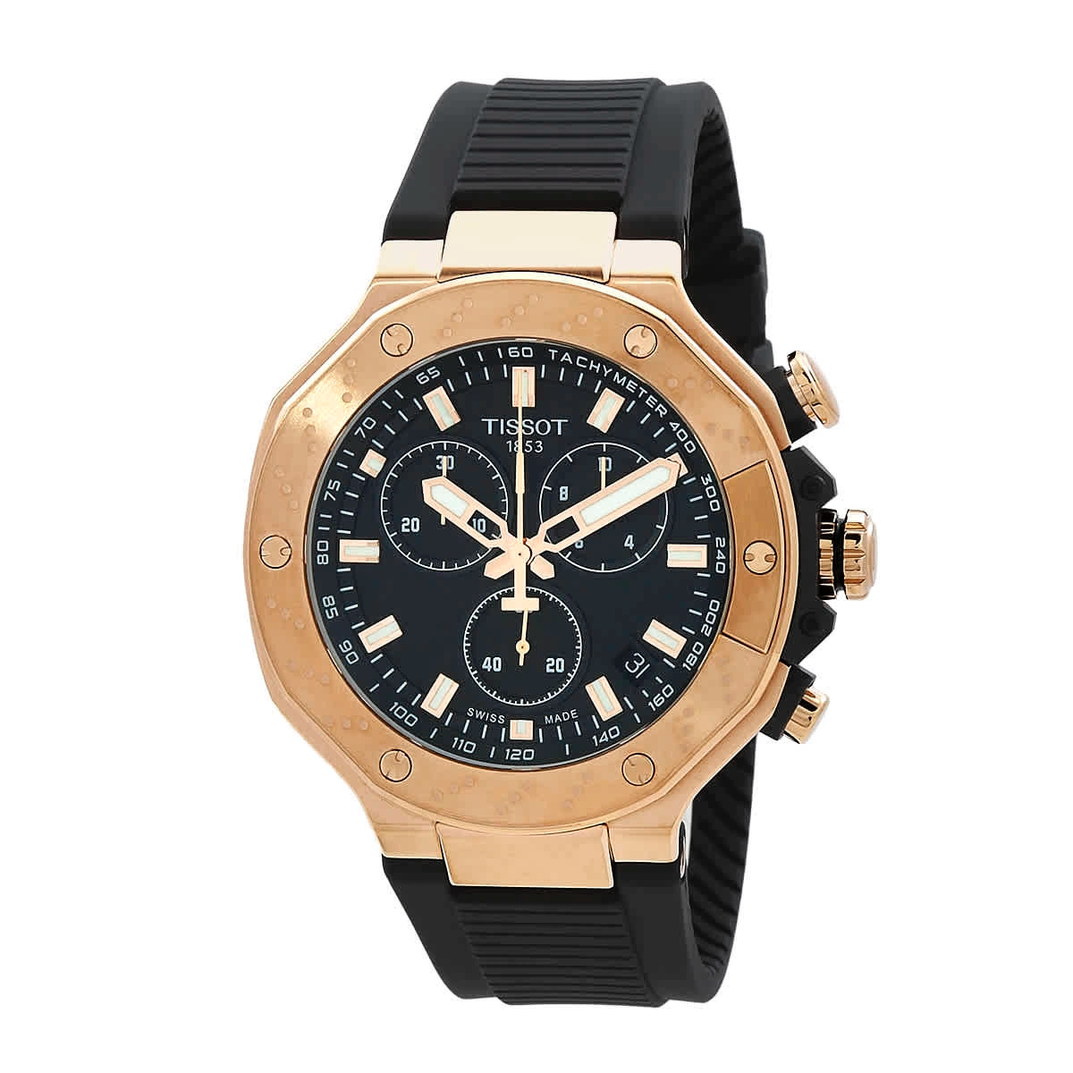 TISSOT T-Race Chronograph Quartz Black Dial Men's Watch T141.417.37.051.00