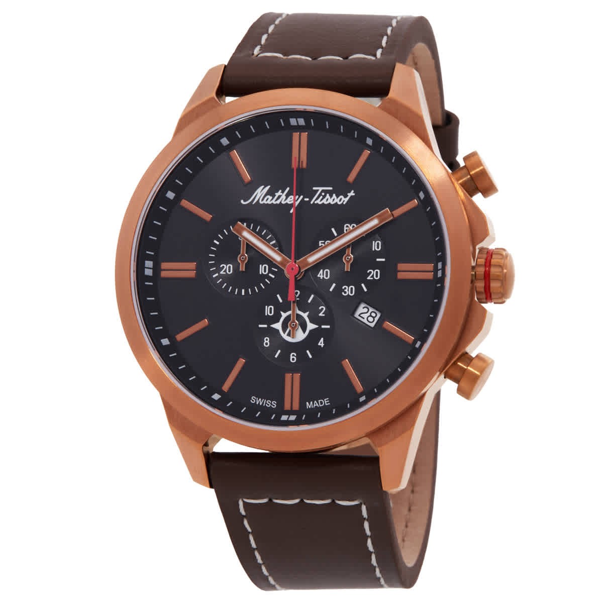 Mathey-Tissot Field Scout Chronograph Quartz Black Dial Men's Watch MTWG3001102