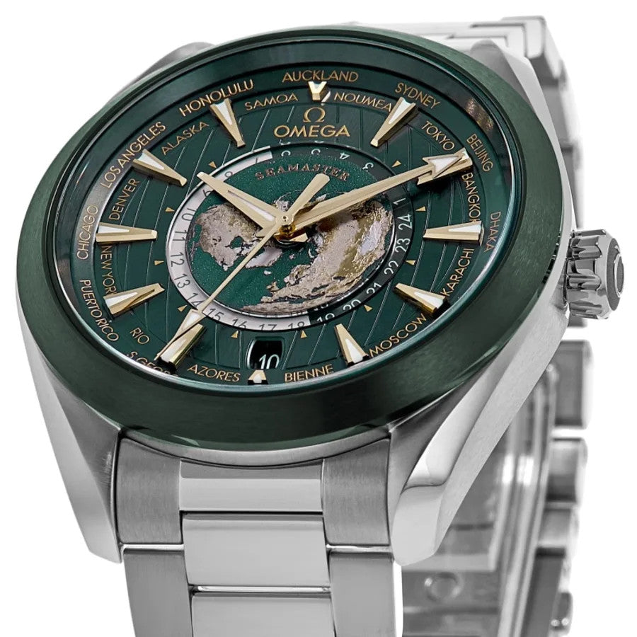 Omega Seamaster Aqua Terra 150m GMT Men's Watch 220.30.43.22.10.001