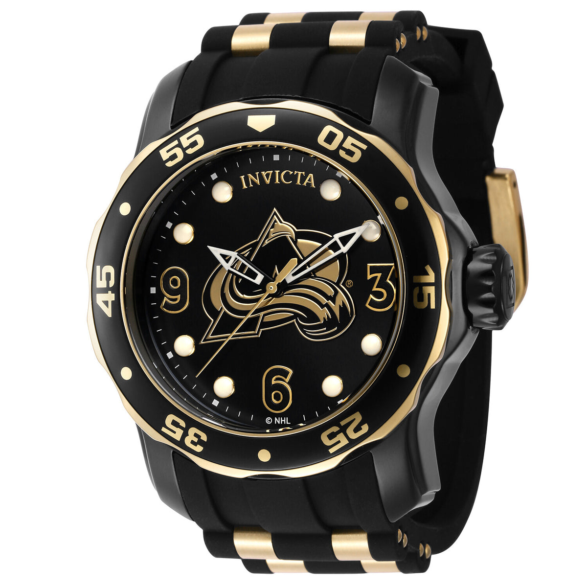 Invicta Men's NHL Colorado Avalanche 48mm Quartz Watch IN-42323