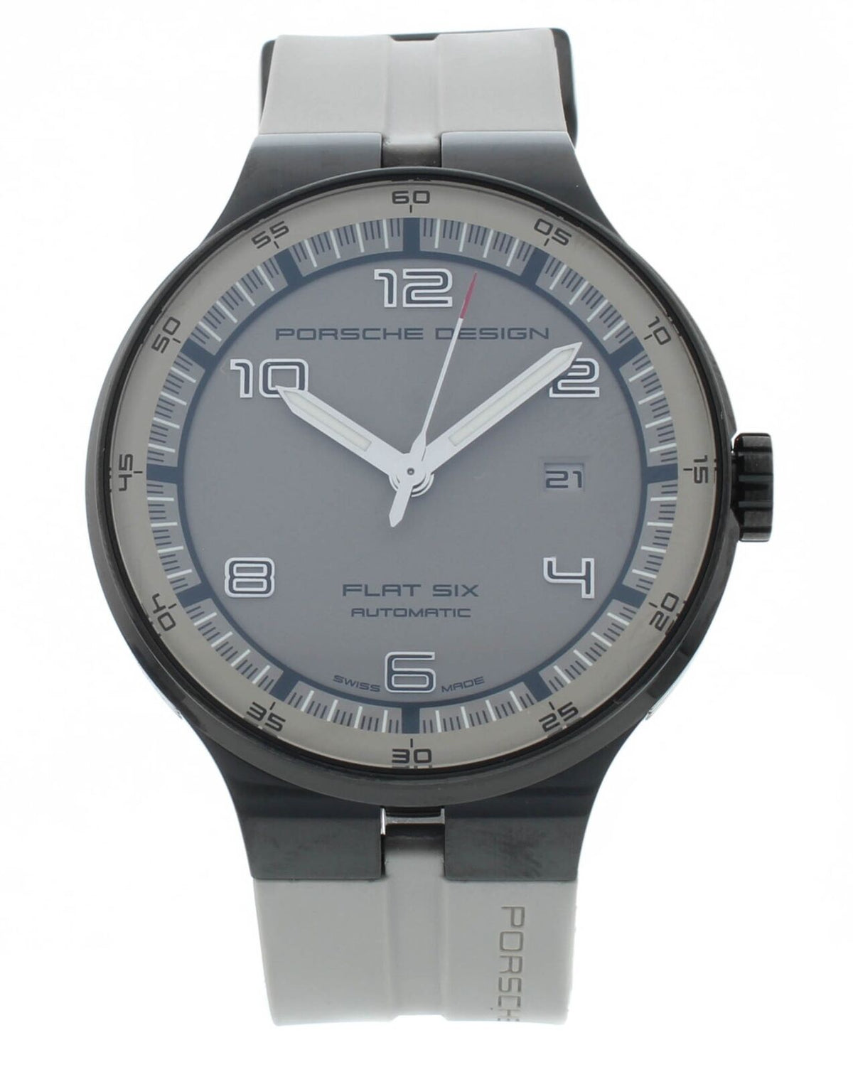 Porsche Design Flat Six Gray Dial 44mm Automatic Men’s Watch P.635043941255