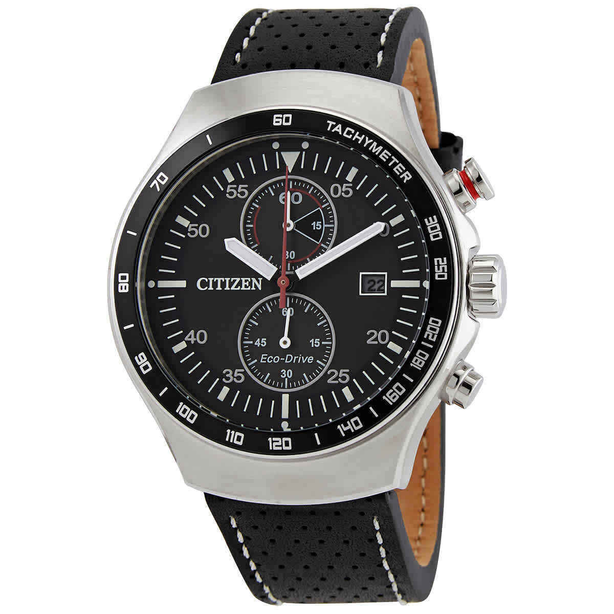 Citizen Eco-Drive Chronograph Black Dial Men's Watch CA7010-19E