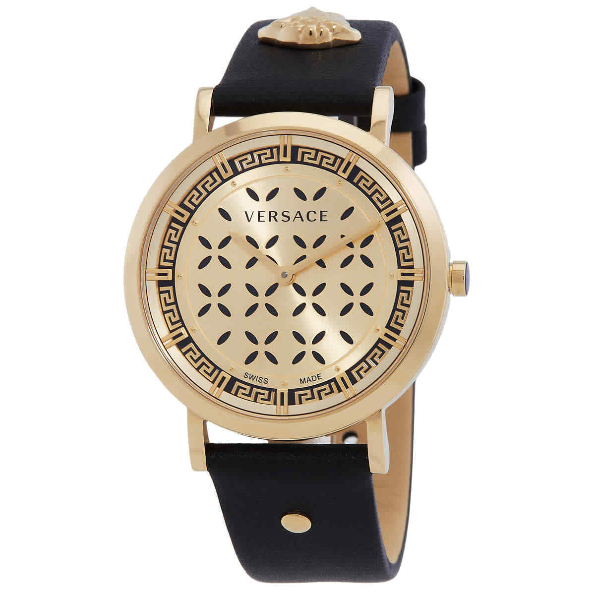 Versace New Generation Quartz Gold-tone Dial Watch VE3M01023