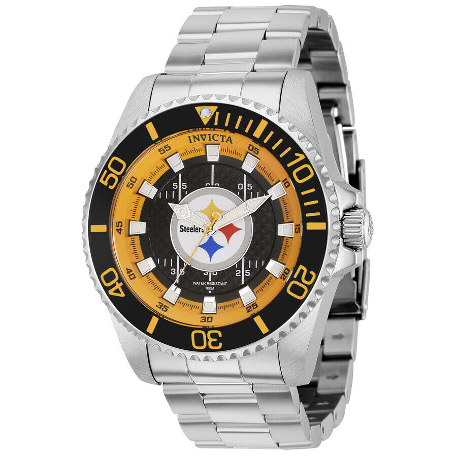 Invicta NFL Pittsburgh Steelers Quartz Men's Watch 36951