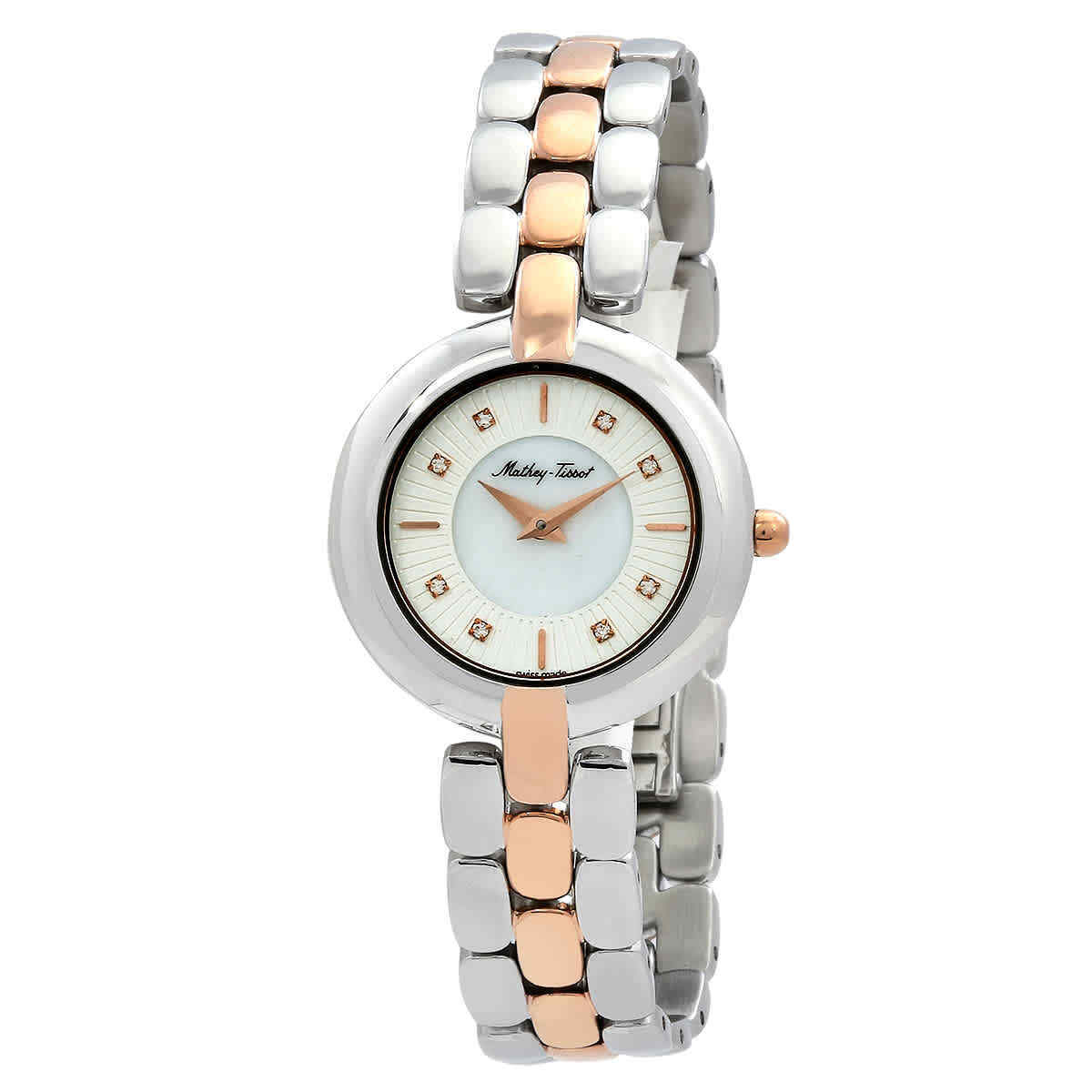 Mathey-Tissot Farah Quartz Silver Dial Ladies Watch D956BI