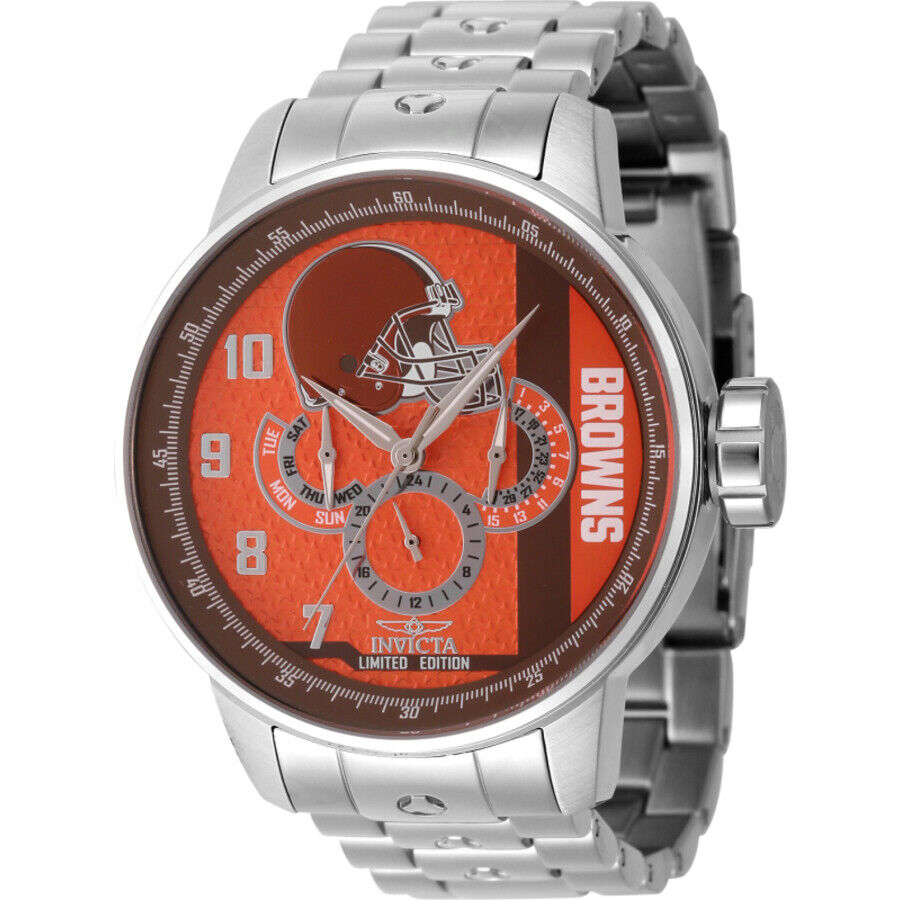 Invicta NFL Cleveland Browns GMT Quartz Men's Watch 45138