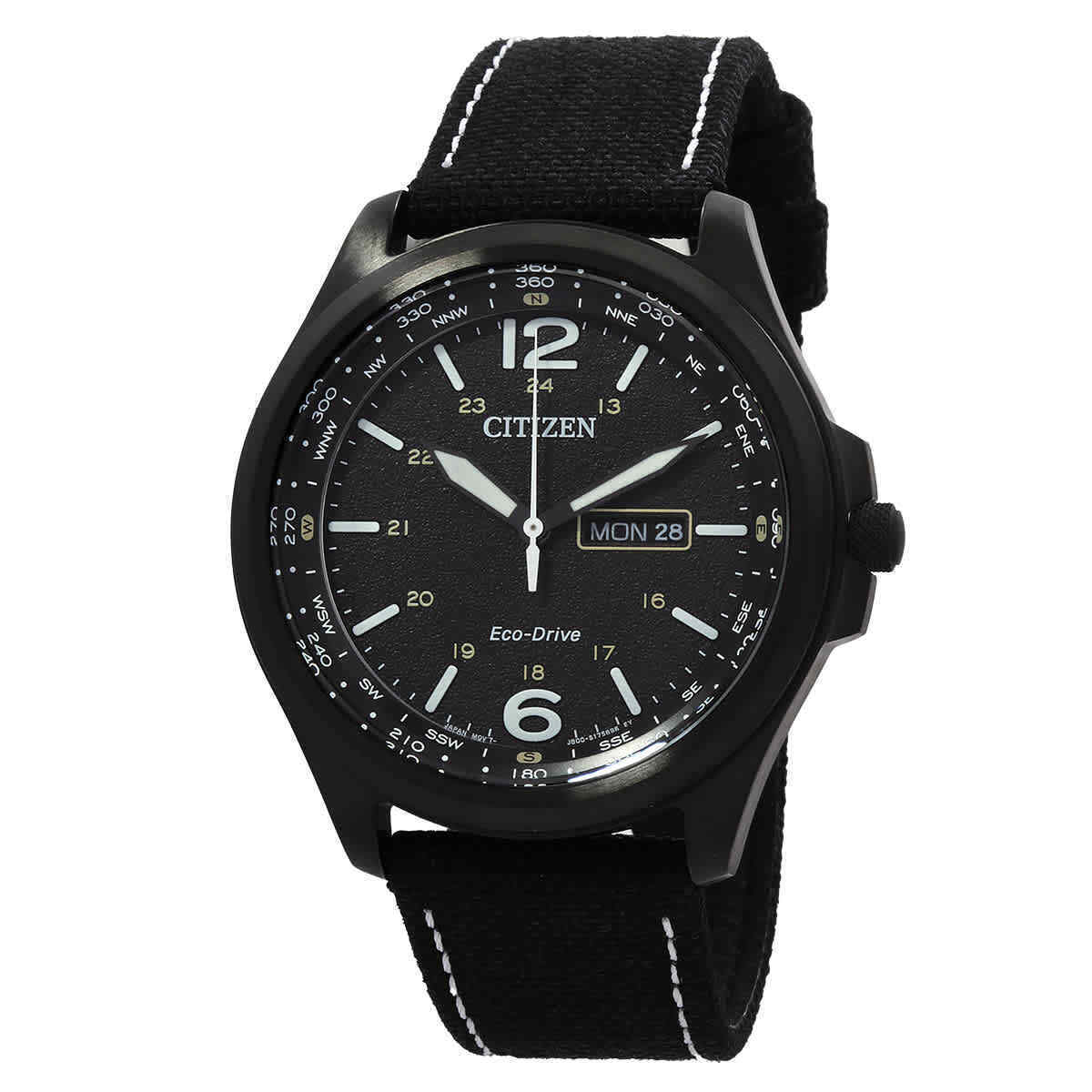 Citizen Classic Eco-Drive Black Dial Men's Watch AW0115-03E