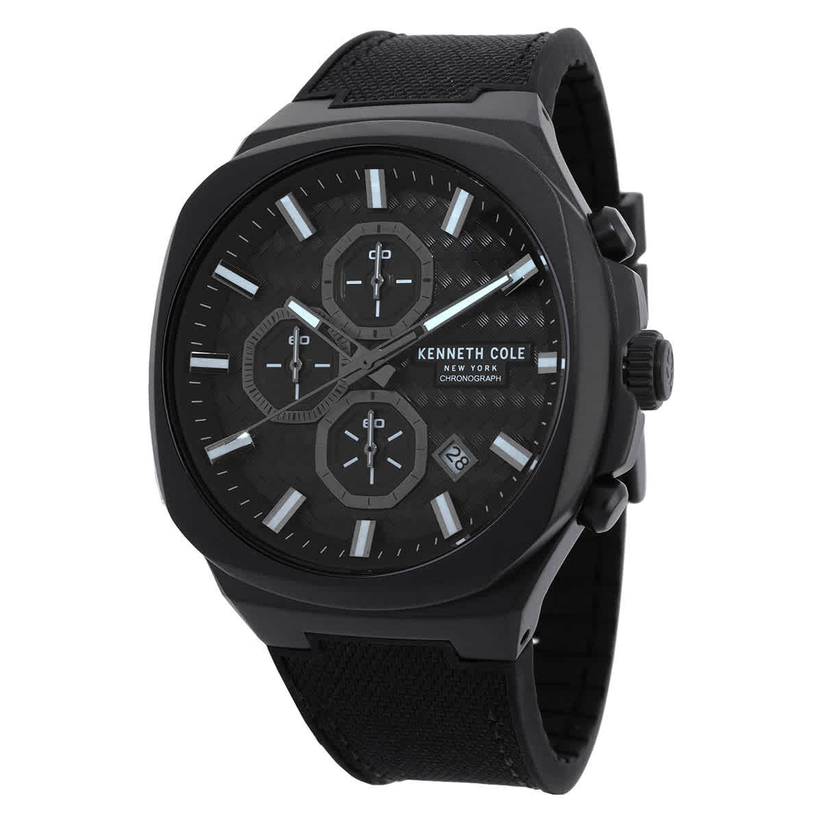 Kenneth Cole New York Chronograph Quartz Black Dial Men's Watch KCWGO0059603