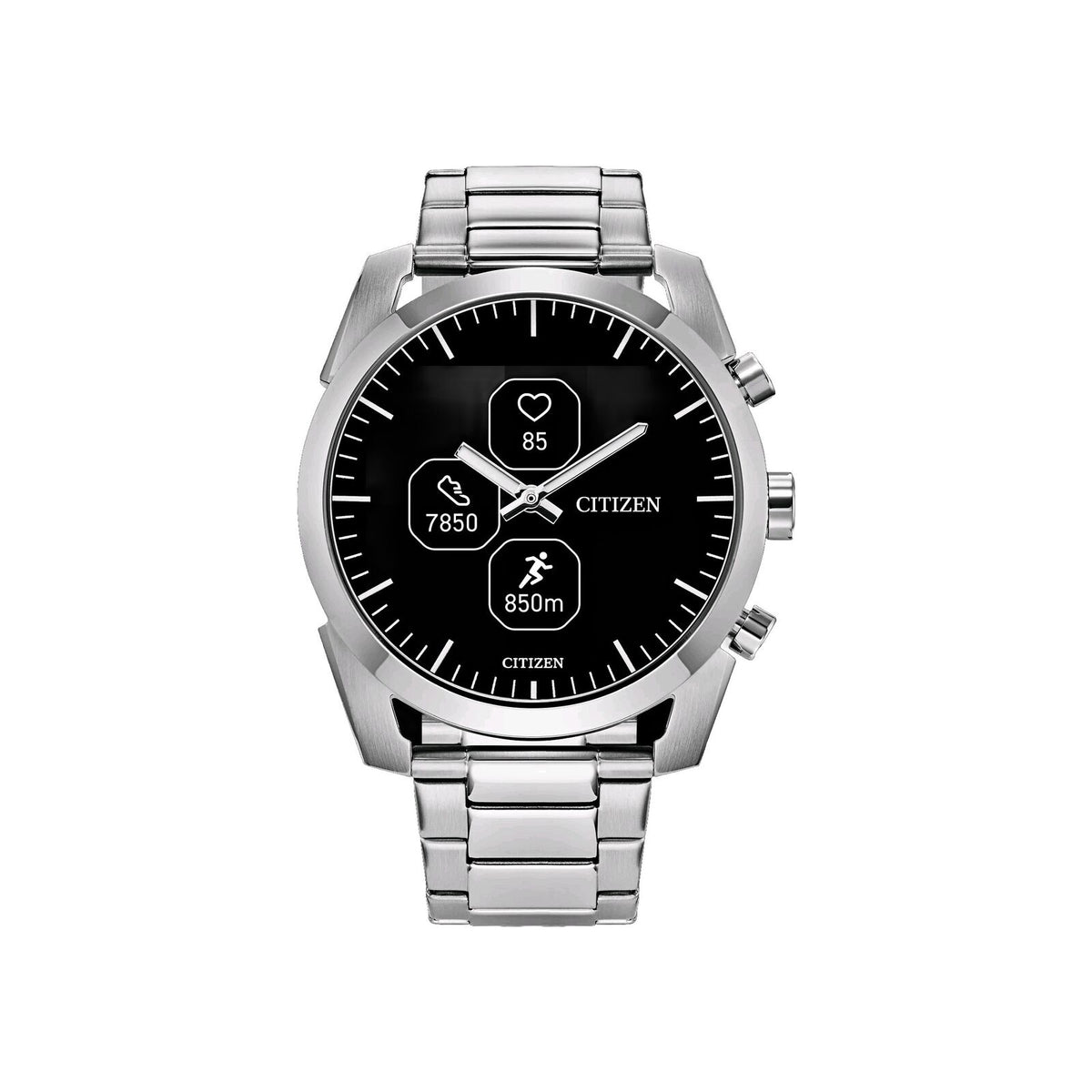 Citizen CZ Smart Hybrid Gen 2 42.5MM Stainless Steel Smartwatch - JX2010-55E