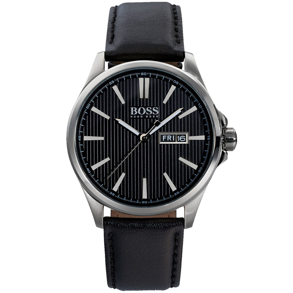 Hugo Boss Men's The James Black Dial Watch - 1513464