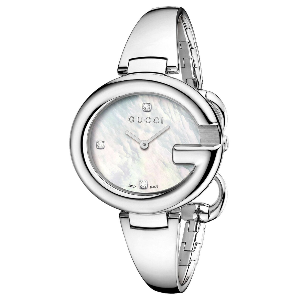 Gucci YA134303 Classic 35mm Women's Diamond Stainless Steel Watch