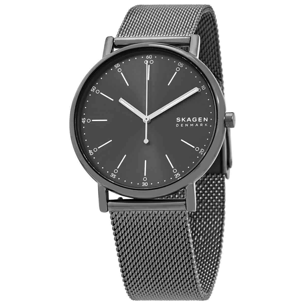 Skagen Signatur Quartz Grey Dial Men's Watch SKW6577