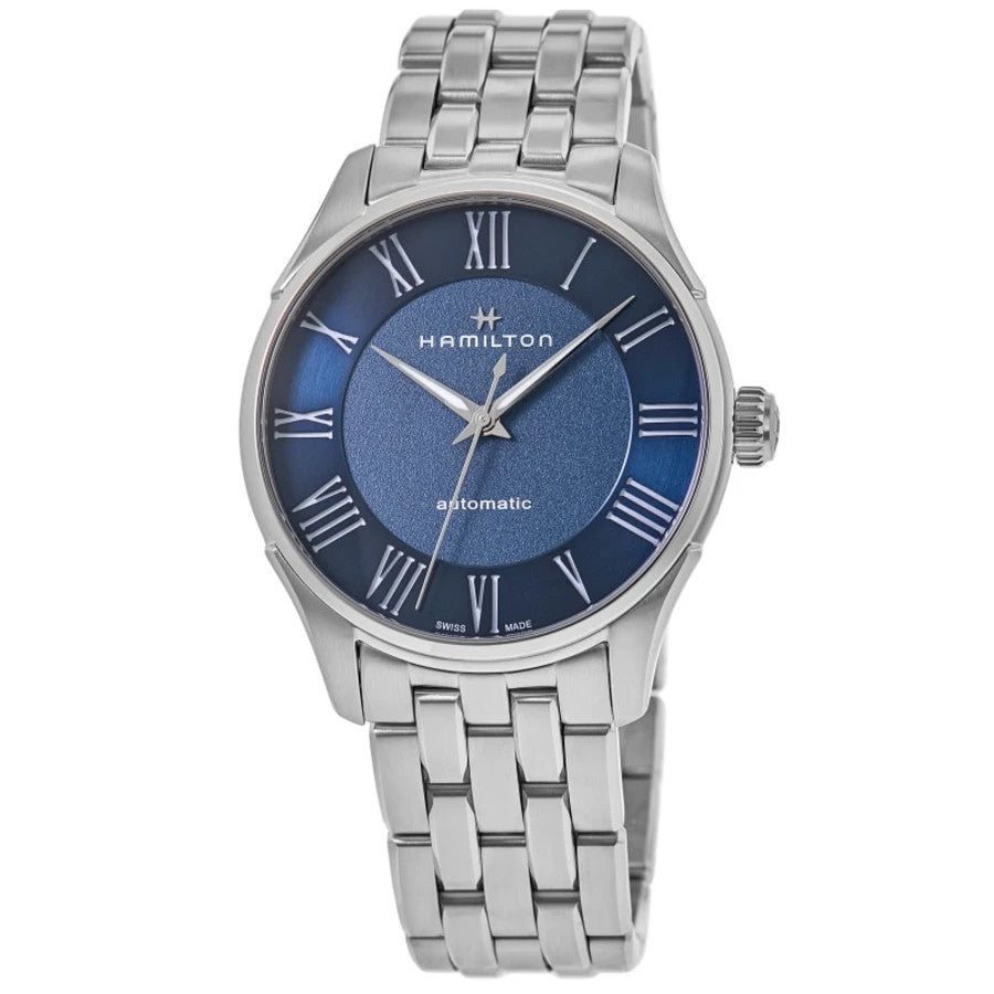 Hamilton Jazzmaster Auto Blue Dial Stainless Steel Men's Watch H42535140