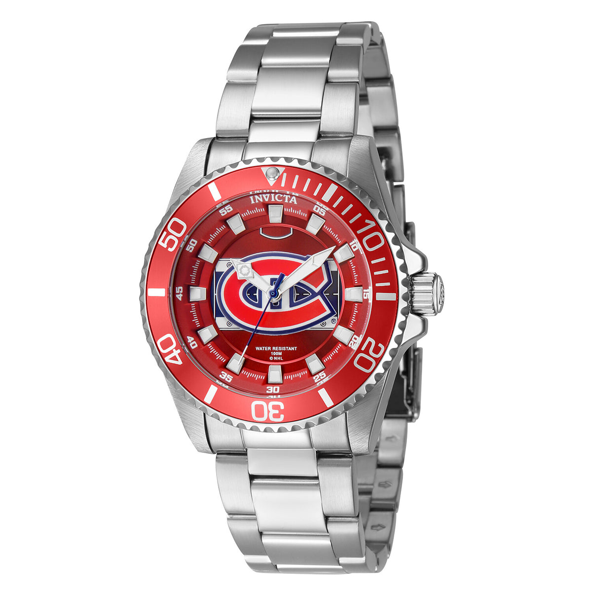 Invicta Women's NHL Montreal Canadiens 38mm Quartz Watch IN-42229
