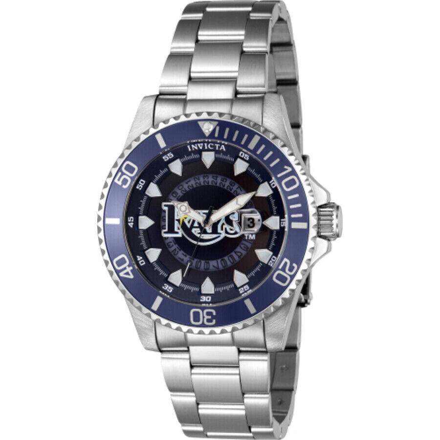 Invicta MLB Tampa Bay Rays Quartz Blue Dial Men's Watch 43480