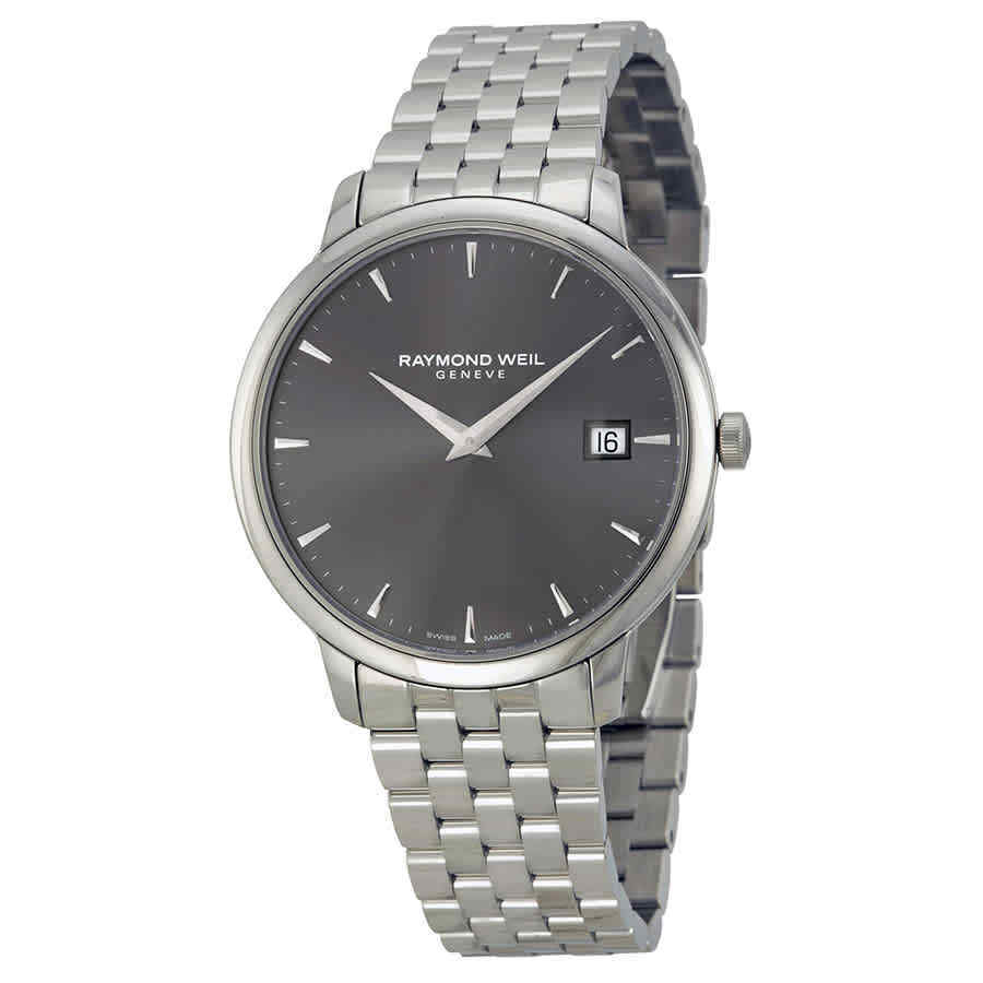 Raymond Weil Toccata Grey Dial Steel Bracelet Men's 42 mm Watch 5588-ST-60001