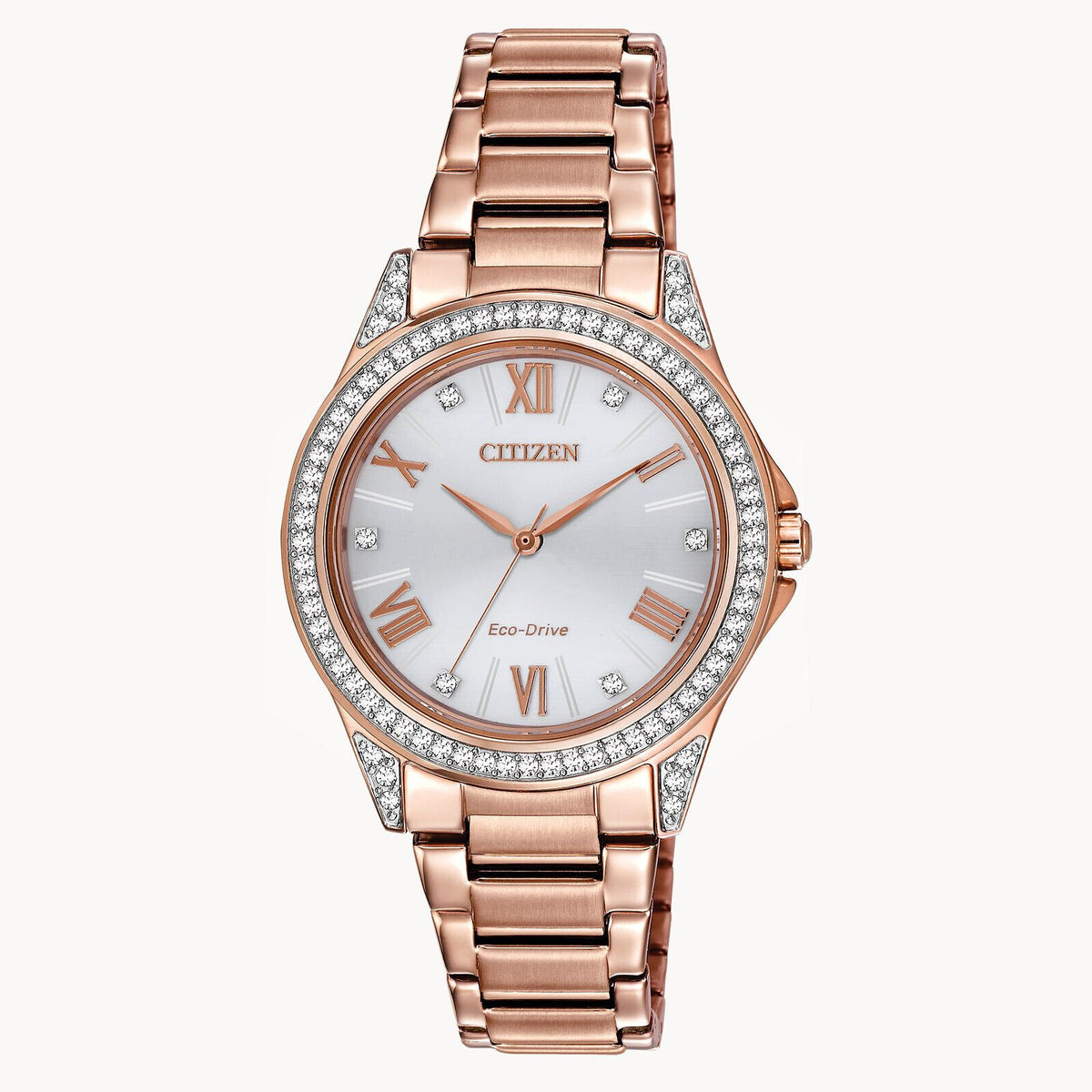 Citizen Women's Eco-Drive 34mm Stainless Steel Rose Gold