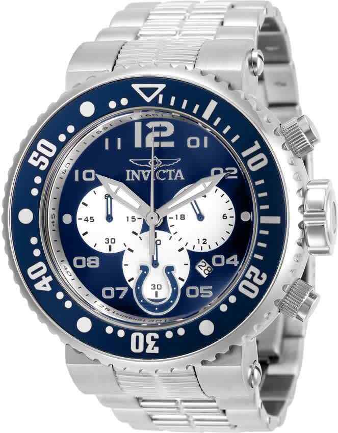 Invicta NFL Indianapolis Colts Chronograph Quartz Men's Watch 30268