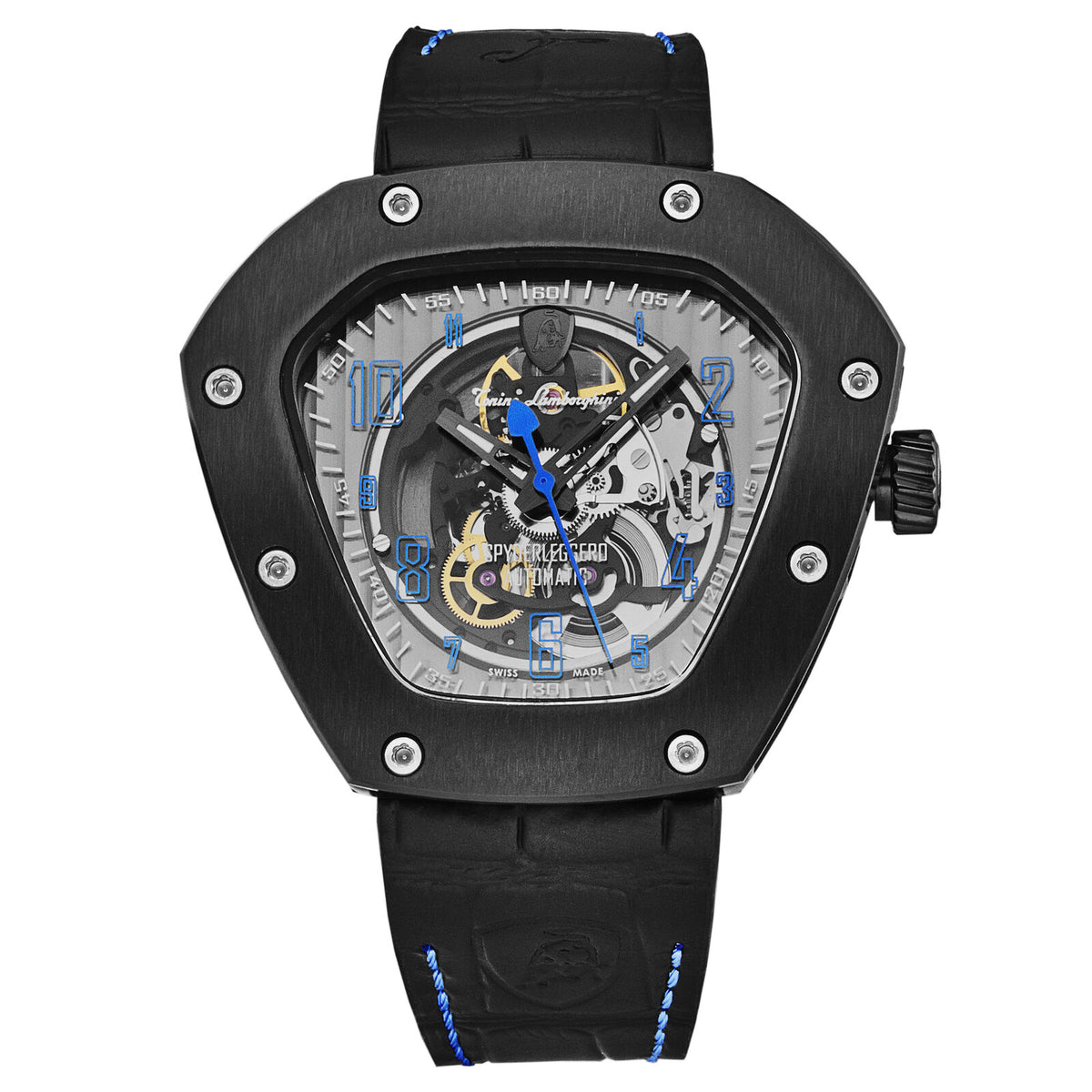 Tonino Lamborghini Men's Spyderleggero Skeleton Dial Automatic Watch TLF-T06-4