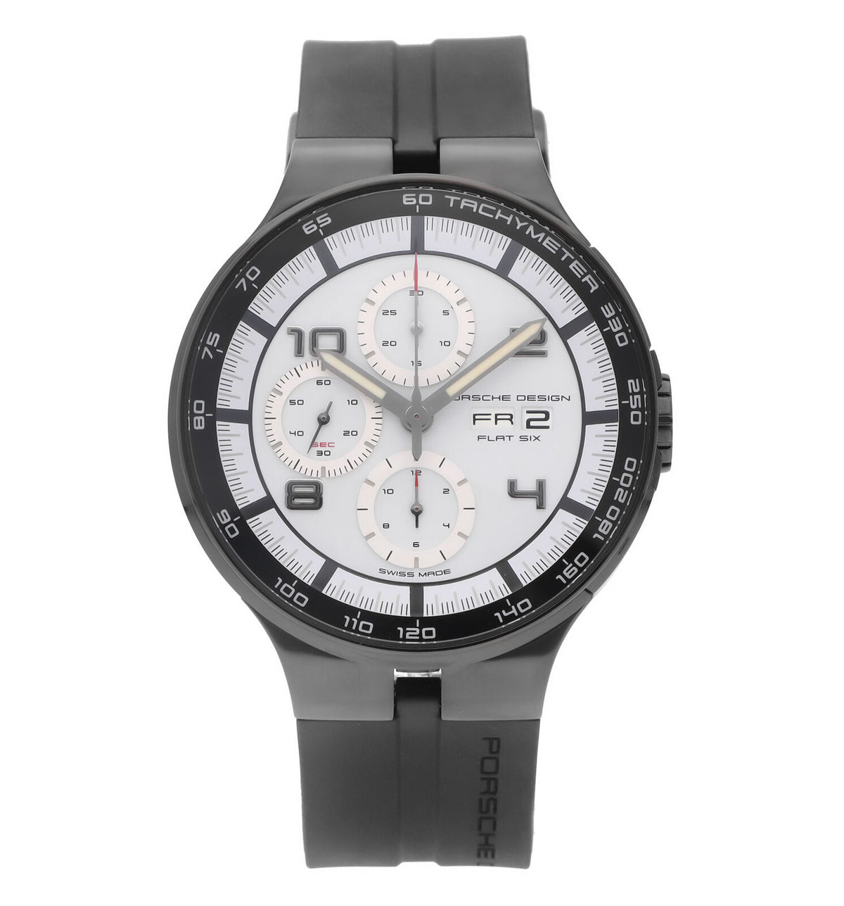 Porsche Design Flat Six Chronograph 44mm Automatic Men's Watch P.636043641254