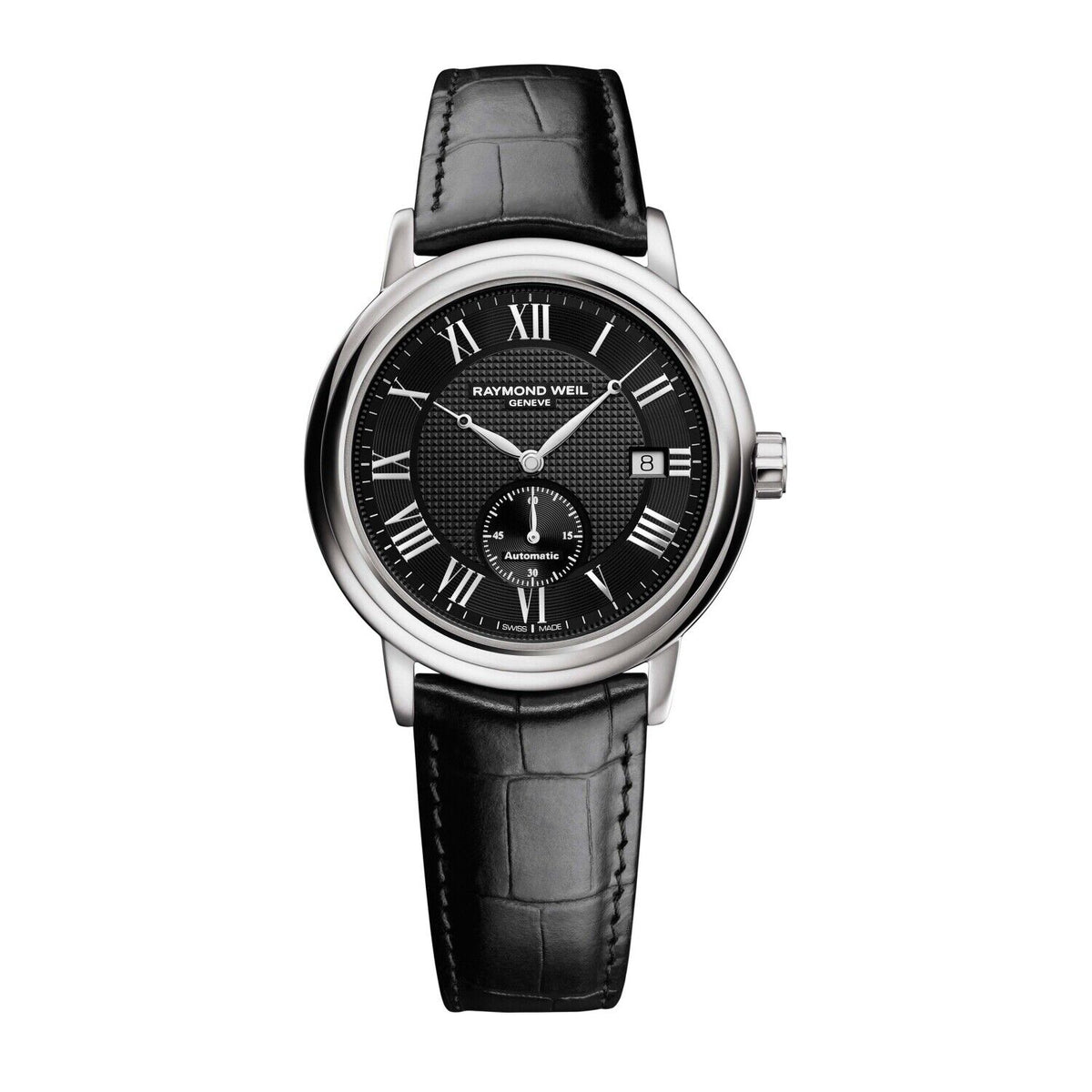 Raymond Weil 2838-STC-00208 Men's Maestro Black Automatic Watch