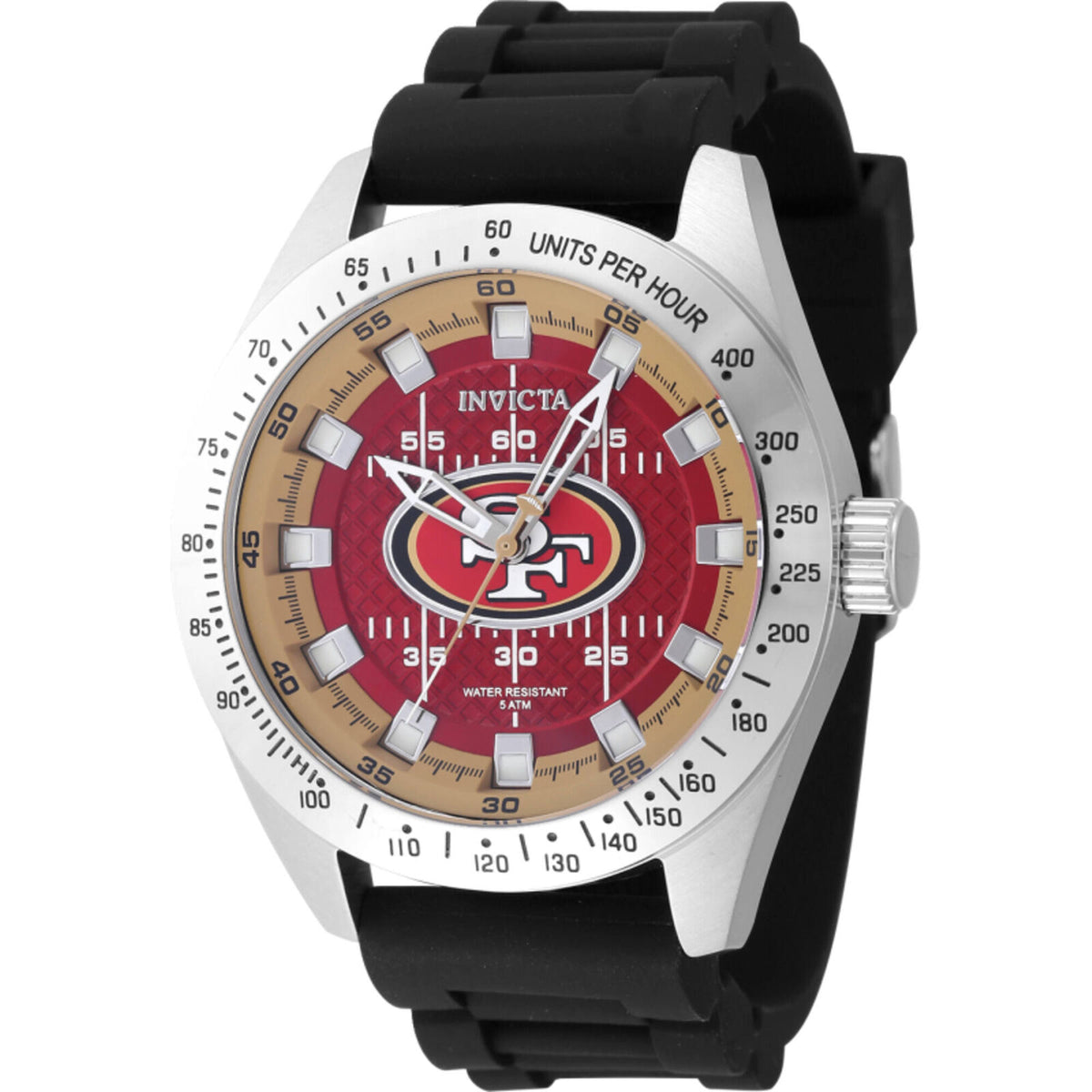 Invicta Men's Watch NFL San Francisco 49ers Beige and Red Dial Quartz 47860