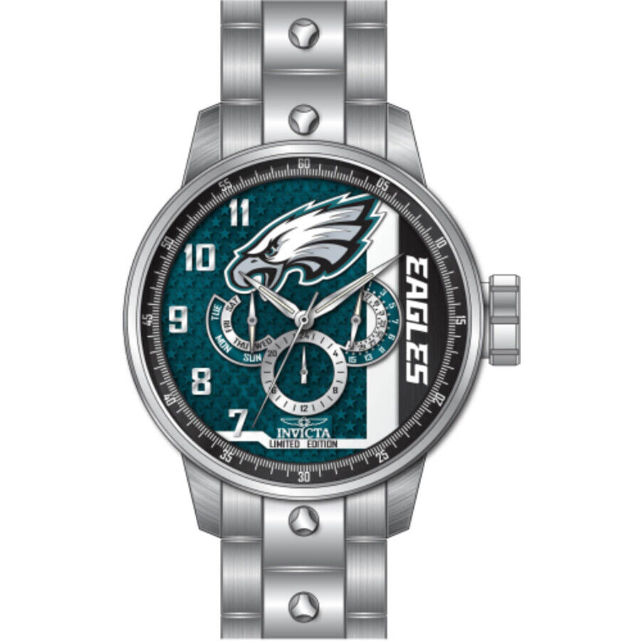 Invicta NFL Philadelphia Eagles GMT Quartz Men's Watch 45127